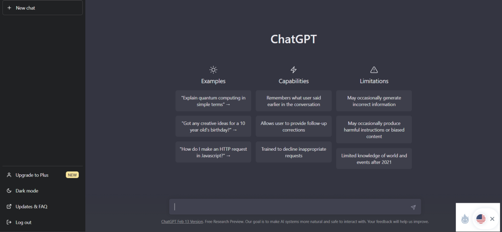 регистрация в ChatGPT